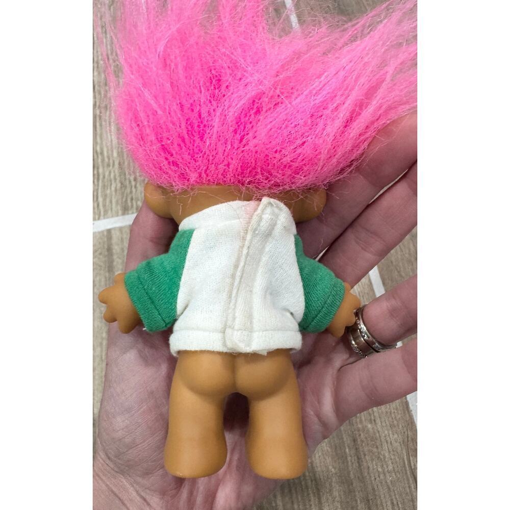 Vintage 1980s Original RUSS Troll Dolls - Lot of 2 Colorado, Denver Broncos - Picture 5 of 6